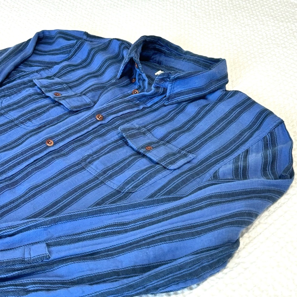 Outerknown Slow Down Shirt - UNIQUE Double Gauze - Men’s Medium. Never released!